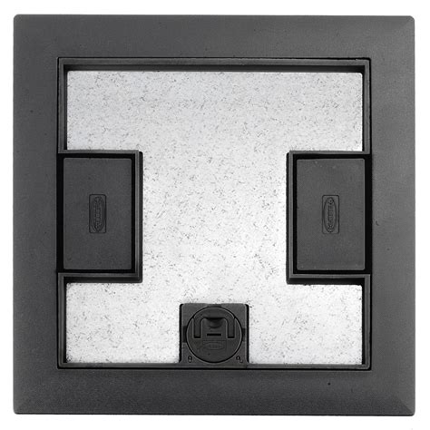 non metallic floor box hubell|Floor Boxes .